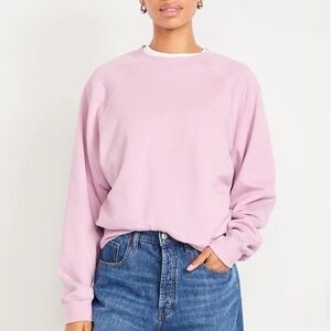 BNWT Old Navy SoComfy Oversized Raglan Sweatshirt
